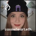 profile of cassie on warpcast